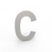 ALBO HUISNUMMER ALU 100/1.5 INOX LOOK C