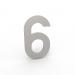 ALBO HUISNUMMER ALU 100/1.5 INOX LOOK 6