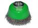 BROSSE COUPE D75MM M14 INOX ONDULE 0,30M