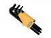 SET 9 CLES ALLEN 1,5/10MM- SUPPORT PLAST