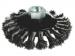 BROSSE CONIQUE D115X13MM FIL TORSADE M14