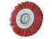 BROSSE CIRCULAIRE D100X10MM ROUGE NYLON