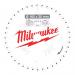 MILWAUKEE CIRKELZAAGBLAD 165X20 40T