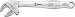 WERA CLE A FOURCHE AUTO AJUSTABLE 6004 J