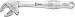 WERA CLE A FOURCHE AUTO AJUSTABLE 6004 J