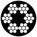 DX STAALKABEL PVC 1.5/2.5MM - PER METER