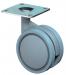 ROUE PIV. CAOUTCH. TRANSP. LISSE 50MM NO