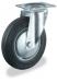 ROUE PIVOTANTE CAOUTCHOUC ROULEMENT 100M