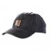 CARHARTT CANVAS CAP BLACK