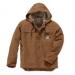 CARHARTT WASHED DUCK JACK BROWN L