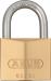 ABUS HANGSLOT PREMIUM MESSING 65/35MM