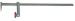 SERRE-JOINT DE MACON A POINTE 520MM