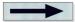 KLEEFPLAAT 165X44MM. PIJL 4637