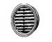 GRILLE RONDE GRISE 3KO-125