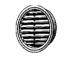 GRILLE RONDE BLANCHE 1KO-125