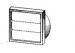 GRILLE LATTES GRISE 3KZ-100