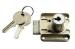 SERRURE A CYL.NICKEL KA L 22MM GAUCHE UN