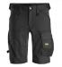 SNICKERS SHORT 6143 STRETCH ZWART C46