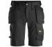 SNICKERS SHORT 6141 STRETCH ZWART C46