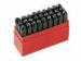 LETTRE A FRAPPER 27PC A-Z 5MM AL5