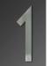HUISNUMMER INOX BARI 110MM. 1