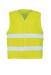 VESTE DE SIGNALISATION JAUNE FLUOR 9044