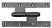 MONIN Paumelle forte type belge A.R Noir 140X80MM droite