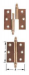 Paumelle de meuble 8111 50X46MM gauche