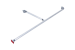 SOLIDE échafaudage pliant stabilisateur triangulaire 210